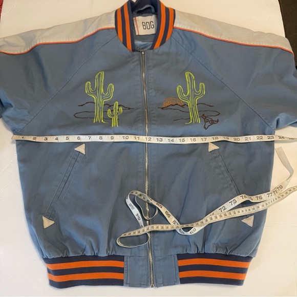 BDG Jacket Embroidered Souvenir Medium New With Tags Cactus - Picture 3 of 12